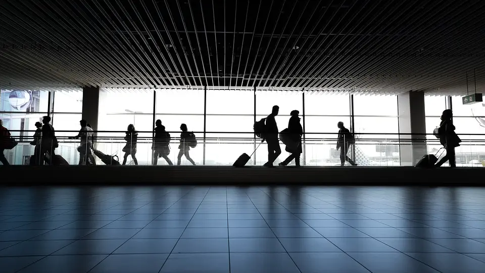 airport waiting area