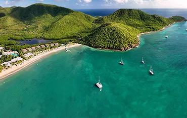 Closest Caribbean Island to UK