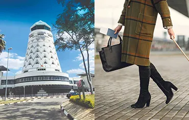 Business traveller in Zimbabwe