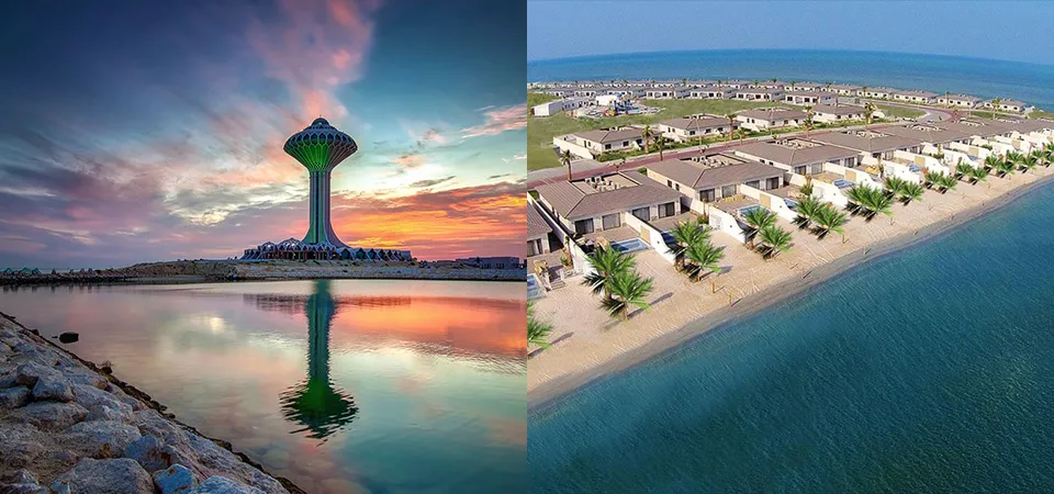 Dammam and Half Moon Bay in May