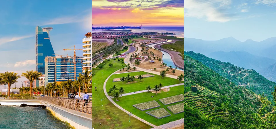 Jeddah, Yanbu & Jazan in March