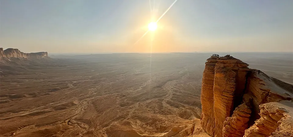 Edge of the World in Riyadh